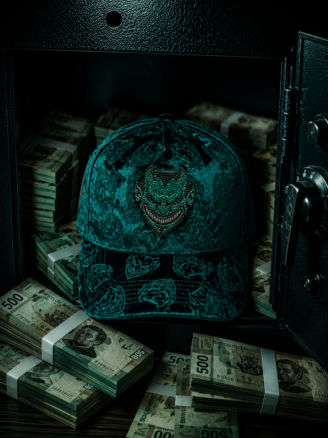 .LUCIFER V2 green velvet snapback ‼️Pre order/Pre venta ‼️⚠️READ DESCRIPTION ⚠️