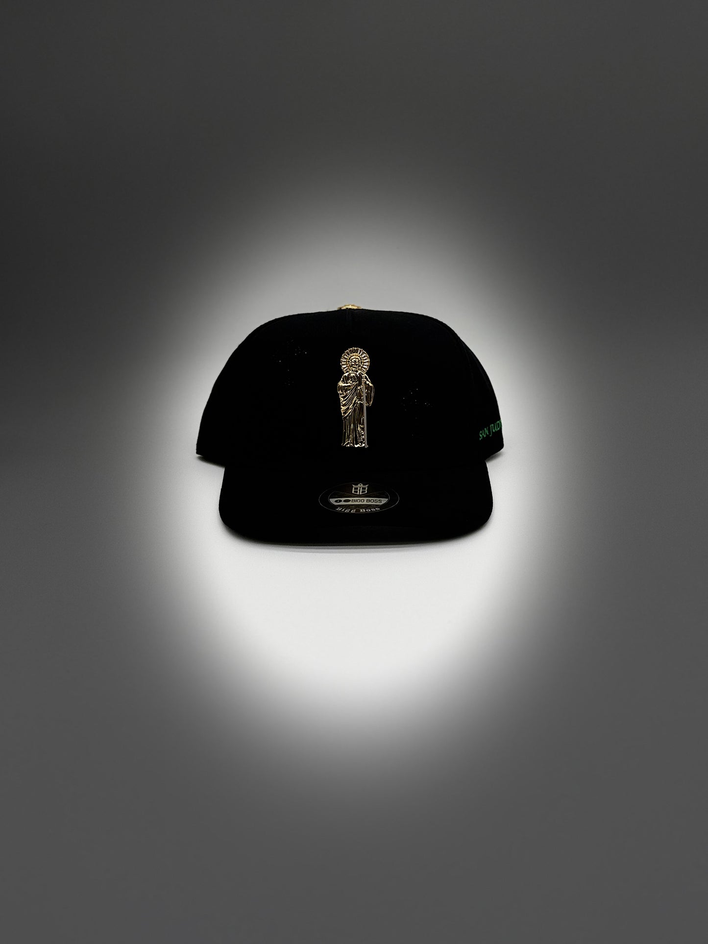 San judas de metal black snapback