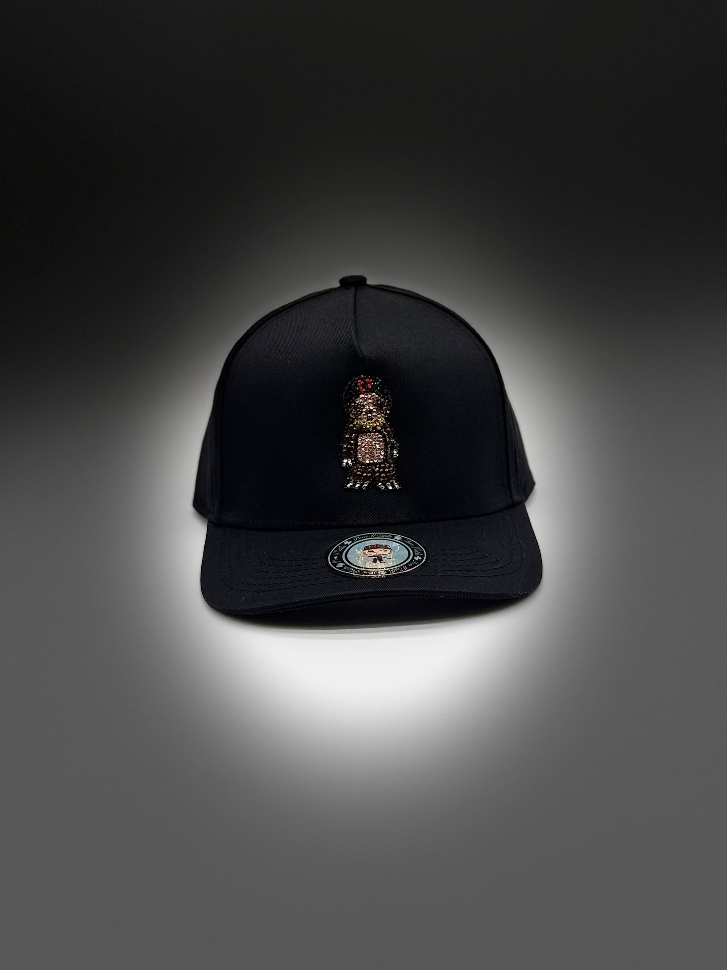 perezoso ct adiamantada black SnapBack