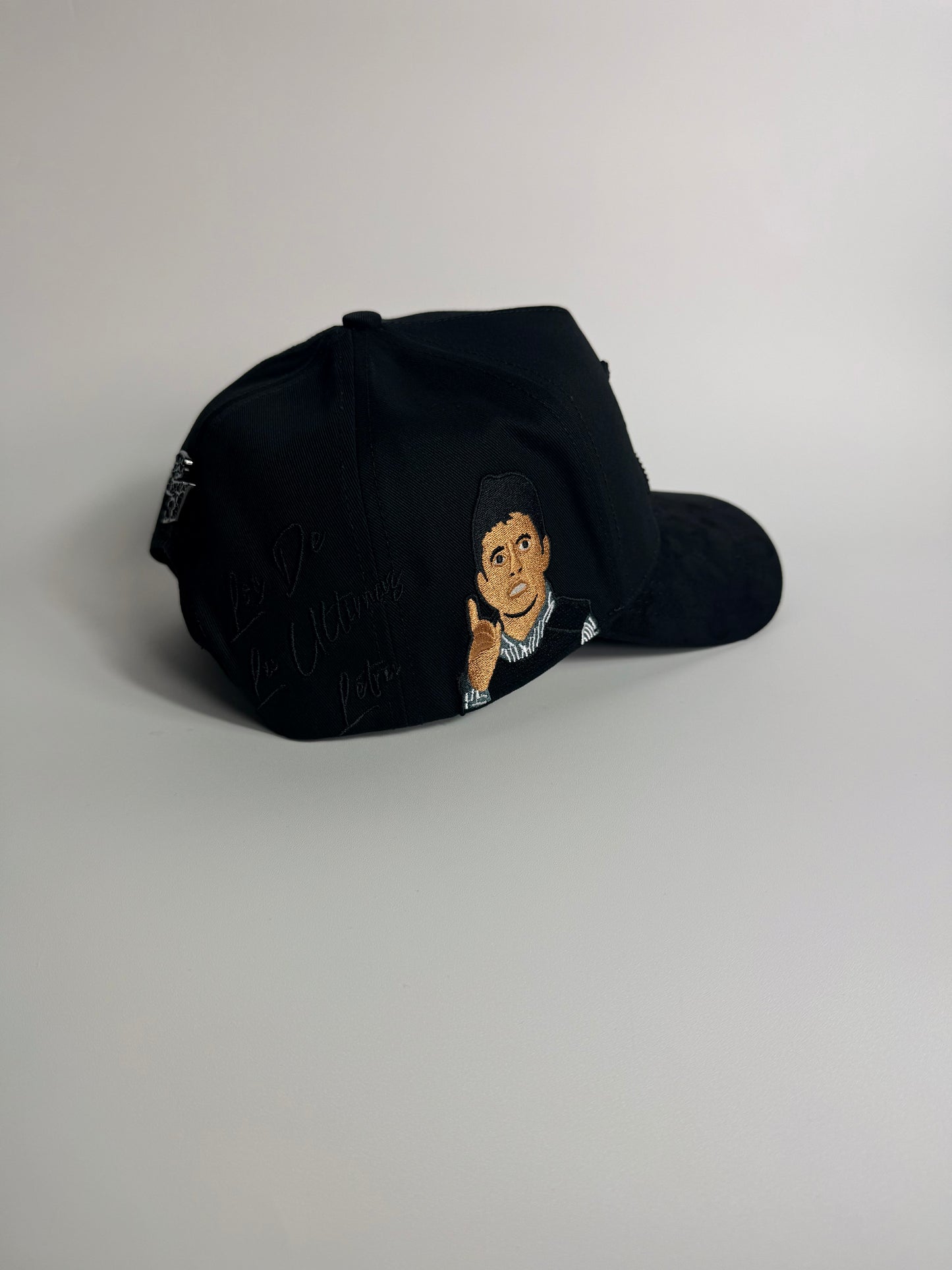 .LA ARDILLA VERSION 2 BLACK SNAPBACK WITH SUEDE BRIM ⚠️PRE ORDER / PRE VENTA ⚠️