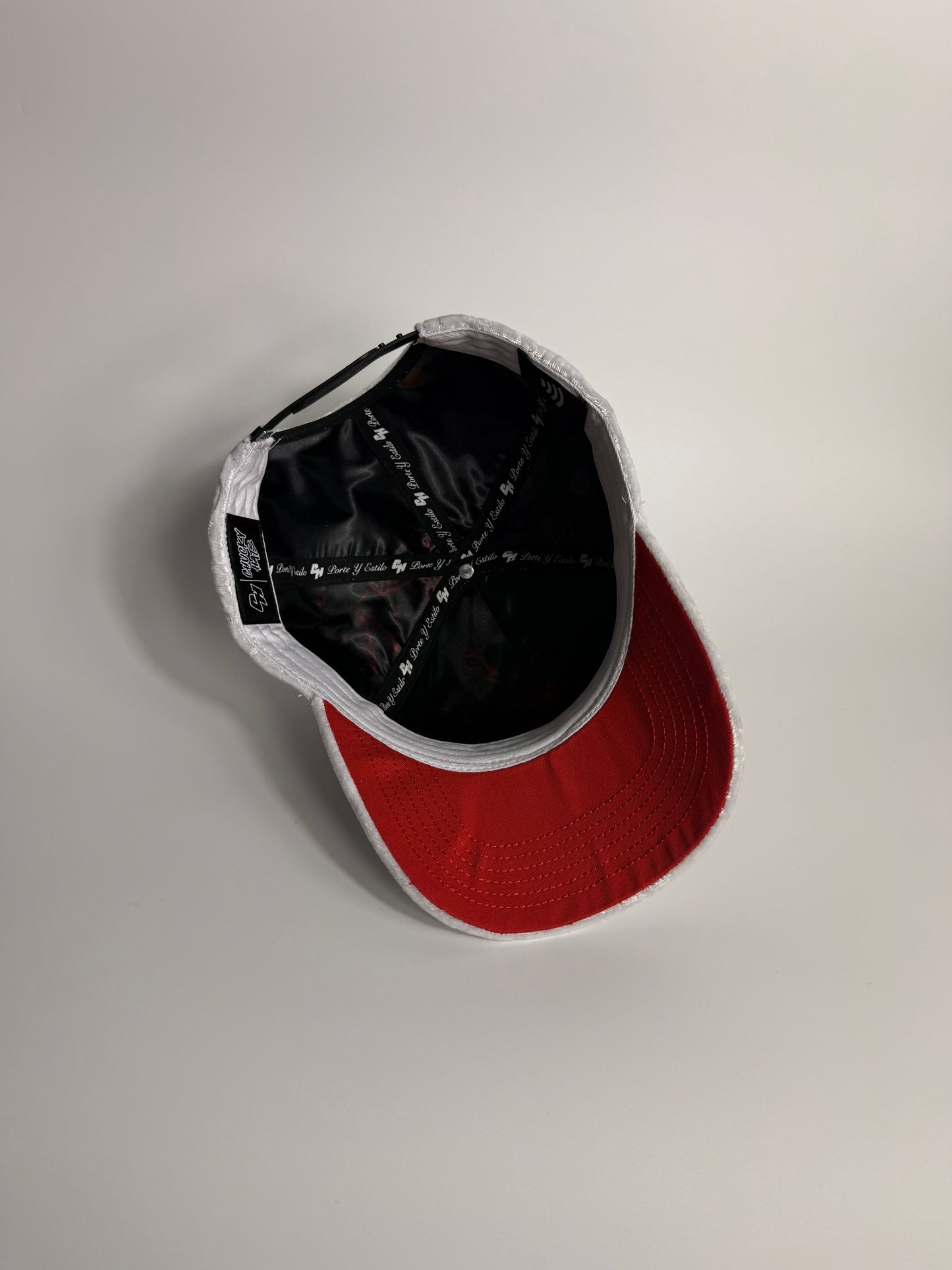 .LUCIFER VERSION 2 WHITE VELVET SNAPBACK ⚠️PRE ORDER /PRE VENTA ⚠️