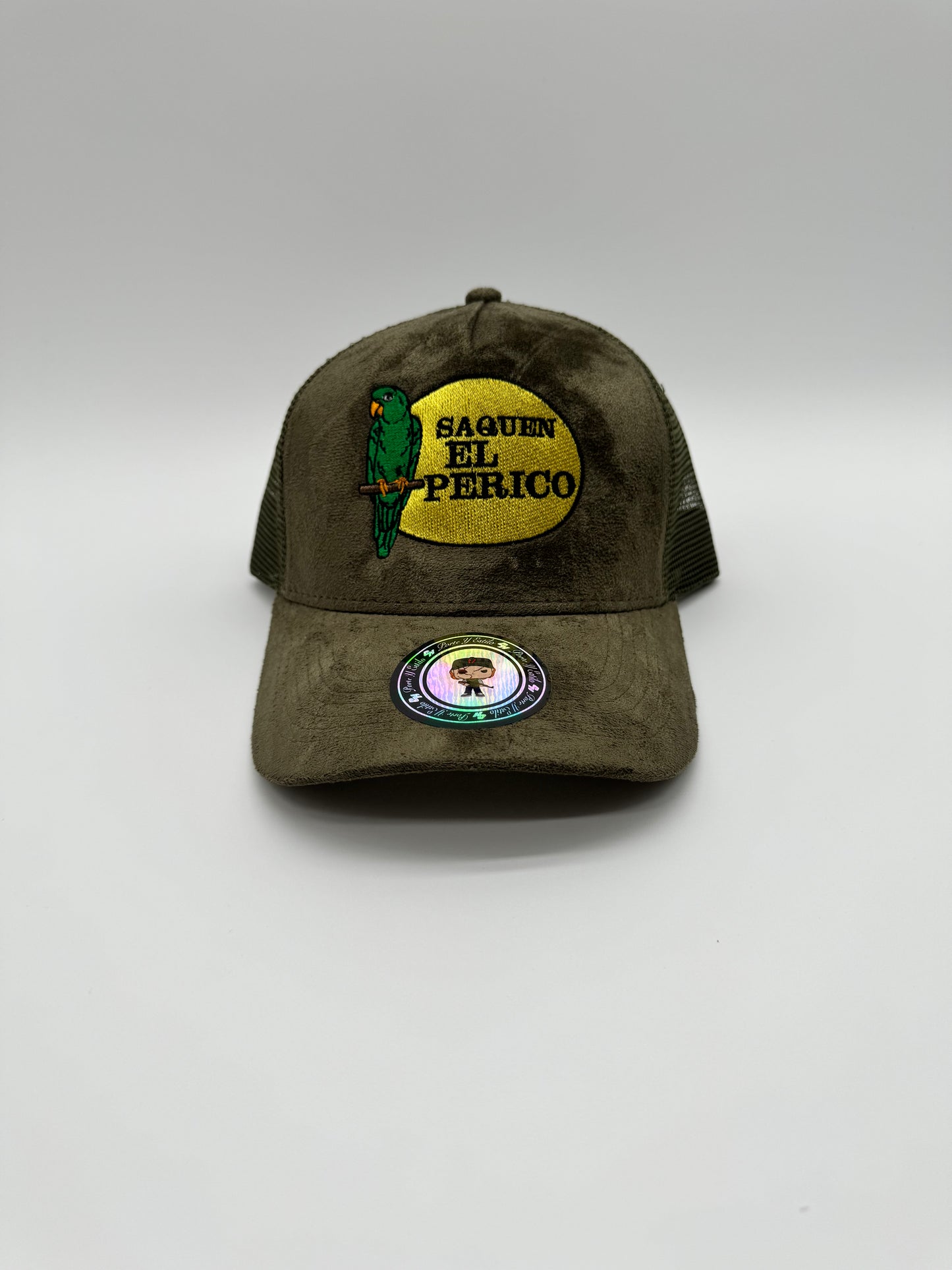 Saquen el perico
Sea green gorra gamuza