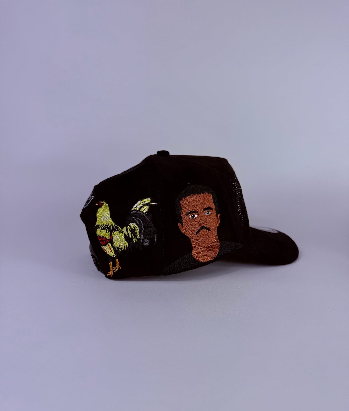 . “EL DUEÑO DEL PALENQUE” ⚠️PRE ORDER⚠️/PRE VENTA⚠️ black suede snapback