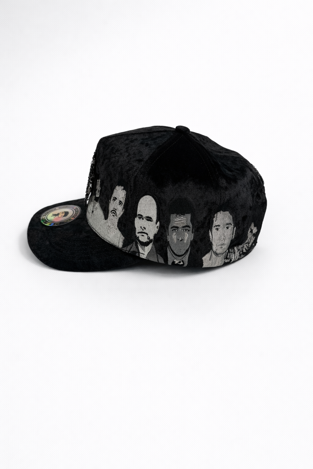 .”MEXICOS MOST WANTED” black velvet SnapBack ‼️Pre Order/Pre Venta ‼️⚠️READ DESCRIPTION⚠️