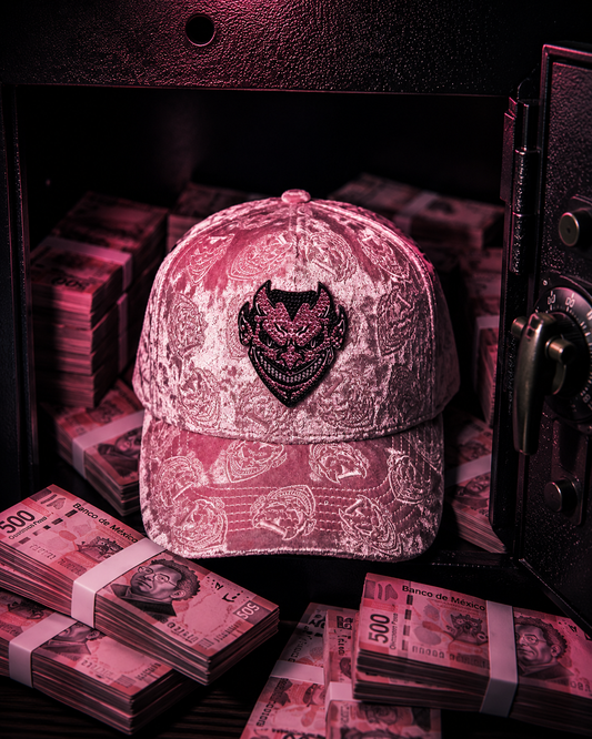 .LUCIFER V2 pink velvet snapback ‼️Pre order/Pre venta ‼️⚠️READ DESCRIPTION ⚠️