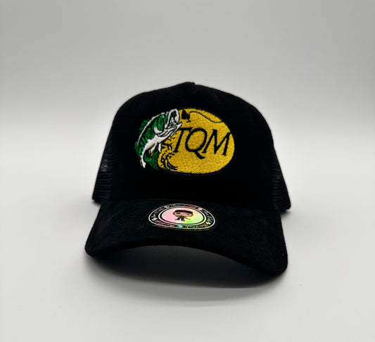 Negra TQM gamuza trucker hat