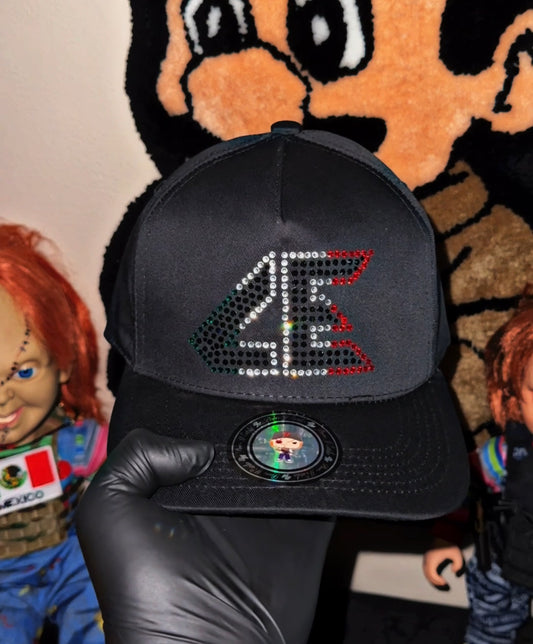 Comando exclusivo Colores de mexico black snapback