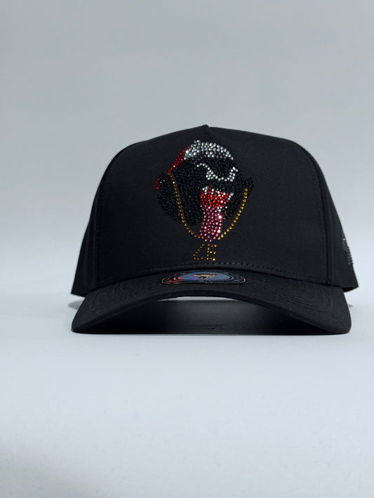 El fantasma negro adoamantado  comando exclusivo black snapback