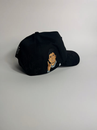 .LA ARDILLA VERSION 2 BLACK SNAPBACK WITH SUEDE BRIM ⚠️PRE ORDER / PRE VENTA ⚠️