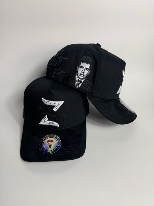.EL LAZCA DE LOS Z BLACK SNAPBACK WITH SUEDE BRIM ⚠️PRE ORDER / PRE VENTA ⚠️