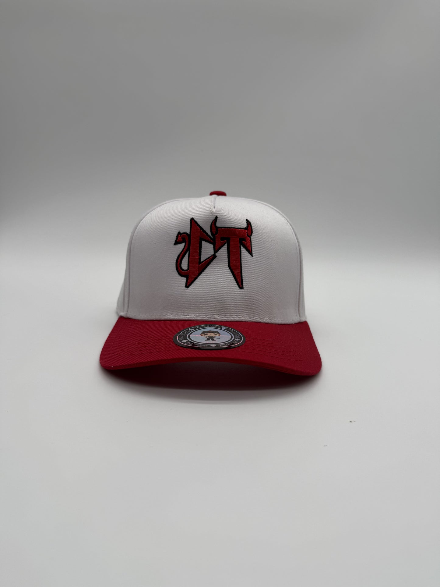 CT diablo white/red snapback