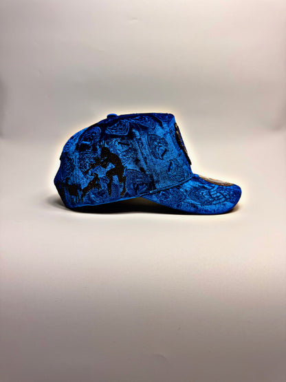 .LUCIFER V2 blue velvet snapback ‼️Pre order/Pre venta ‼️⚠️READ DESCRIPTION ⚠️