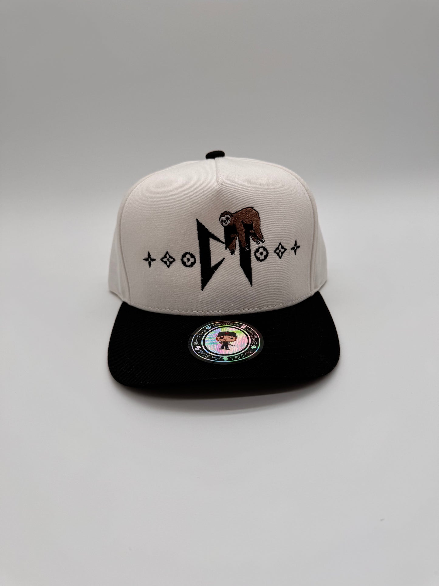 CT Louis Vuitton white and black snapback