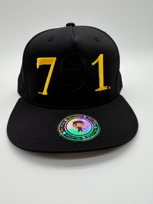 El 7👨🏽‍🦰1 black snapback