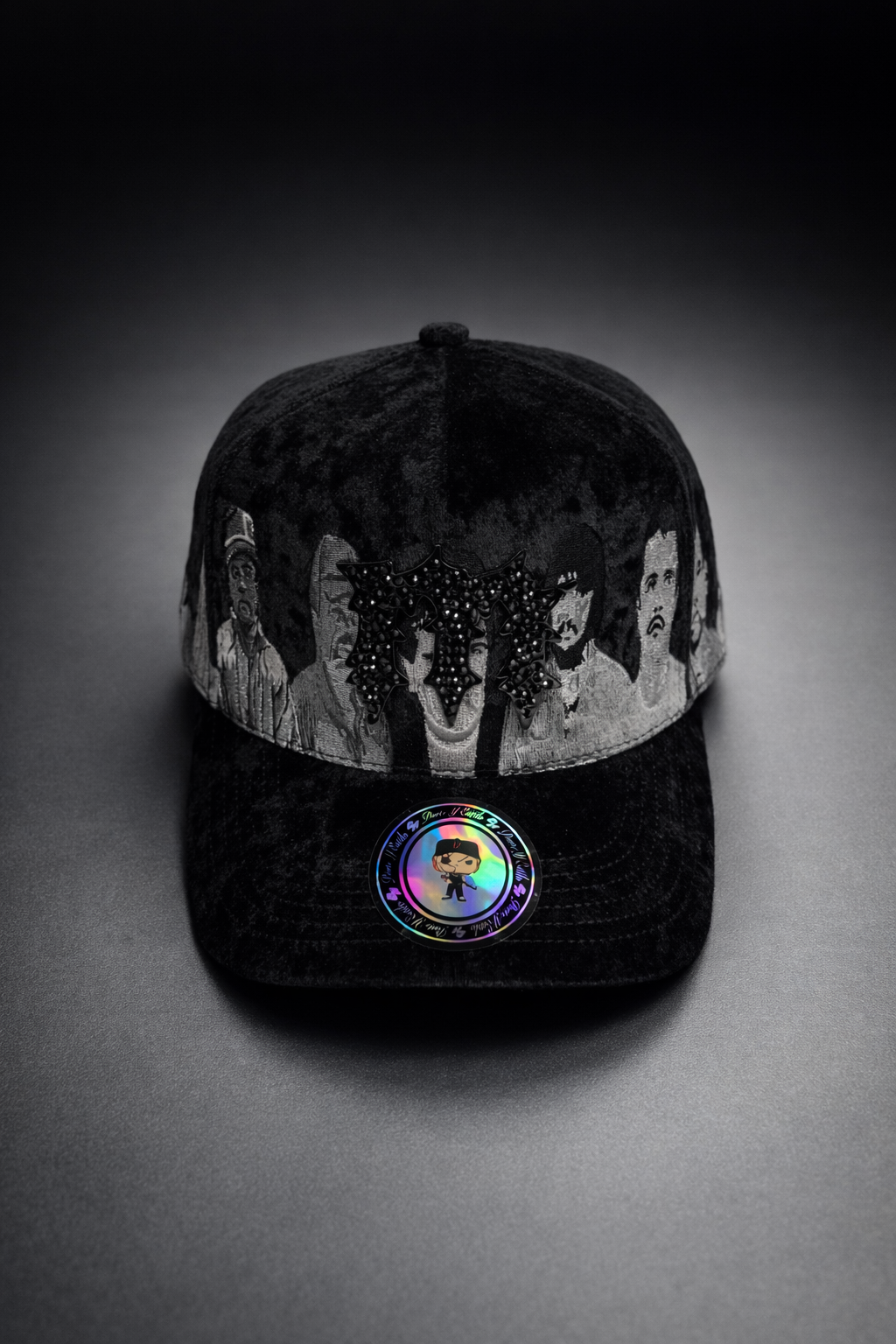 .”MEXICOS MOST WANTED” black velvet SnapBack ‼️Pre Order/Pre Venta ‼️⚠️READ DESCRIPTION⚠️