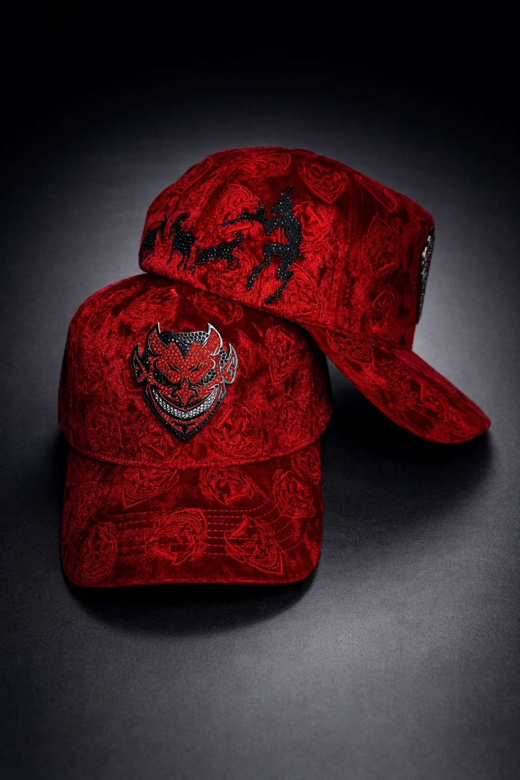 .LUCIFER V2 RED VELVET SNAPBACK ‼️Pre Order/Pre Venta ‼️⚠️READ DESCRIPTION⚠️