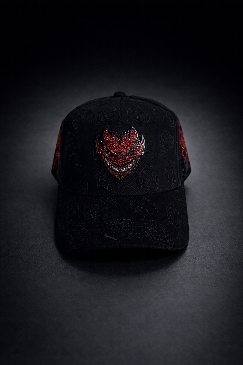 .LUCIFER V2 BLACK SNAPBACK WITH SUEDE BRIM ‼️Pre order/Pre venta ‼️⚠️READ DESCRIPTION ⚠️
