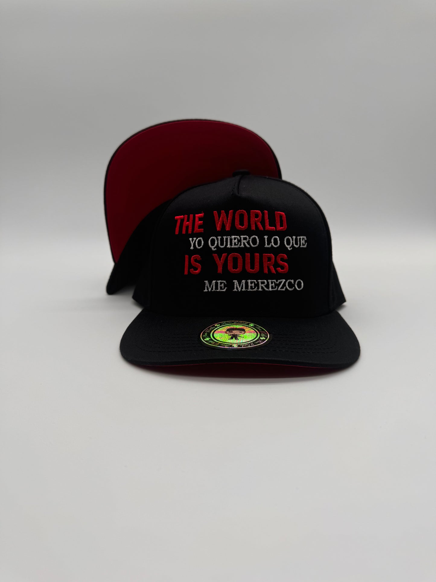 The world is yours suela roja SnapBack