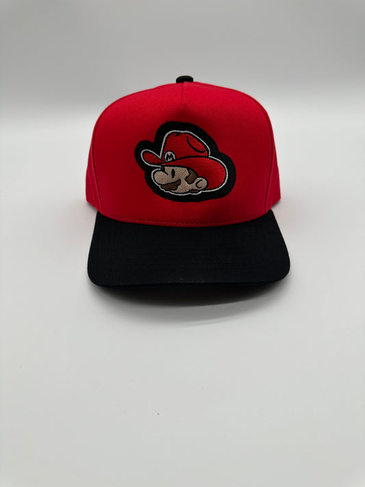 El super mayo red snapback