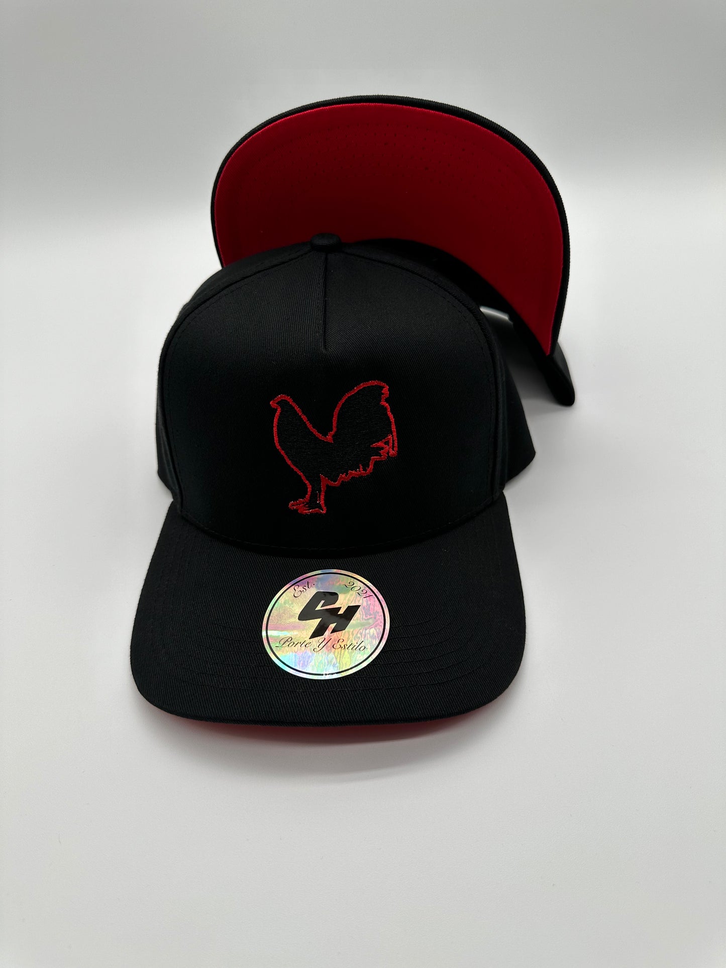 El gallo suela roja snapback