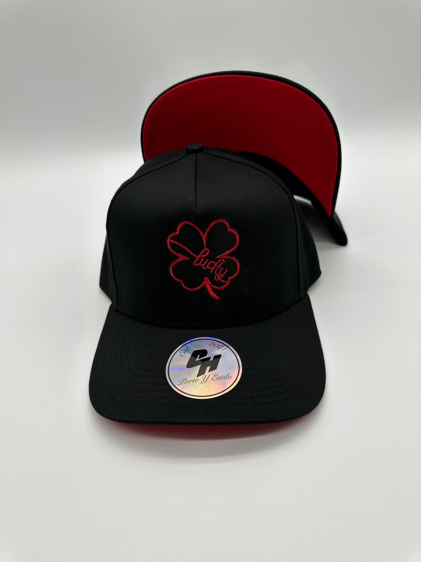 Lucky clover suela roja SnapBack