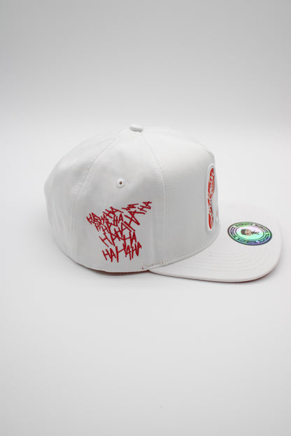 Suela roja edición blanca snapback